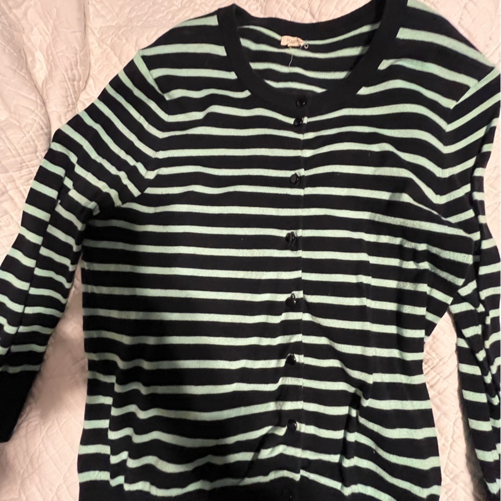 JCrew striped sweater